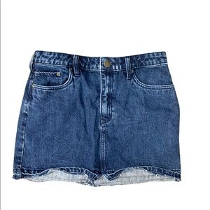 Free People Denim Mini Skirt